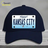 Kansas City Missouri Novelty License Plate Hat Cotton / Navy