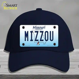 Mizzou Missouri Novelty License Plate Hat Cotton / Navy