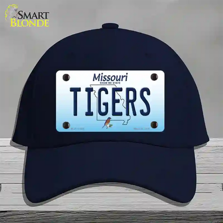 Tigers Missouri Novelty License Plate Hat Cotton / Navy