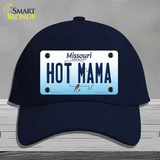 Hot Mama Missouri Novelty License Plate Hat Cotton / Navy