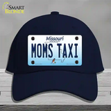 Moms Taxi Missouri Novelty License Plate Hat Cotton / Navy