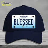 Blessed Missouri Novelty License Plate Hat Cotton / Navy