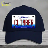 Climber Illinois Novelty License Plate Hat Cotton / Navy