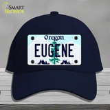 Eugene Oregon Novelty License Plate Hat Cotton / Navy