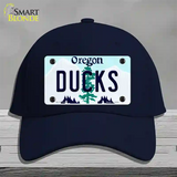 Ducks Oregon Novelty License Plate Hat Cotton / Navy