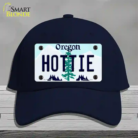 Hottie Oregon Novelty License Plate Hat Cotton / Navy