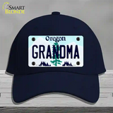 Grandma Oregon Novelty License Plate Hat Cotton / Navy