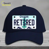 Retired Oregon Novelty License Plate Hat Cotton / Navy