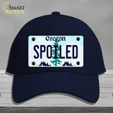 Spoiled Oregon Novelty License Plate Hat Cotton / Navy