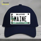 Maine Vacationland Novelty License Plate Hat Cotton / Navy