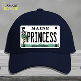 Princess Maine Novelty License Plate Hat Cotton / Navy