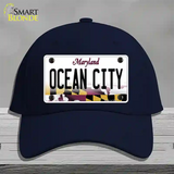 Ocean City Maryland Novelty License Plate Hat Cotton / Navy