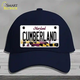 Cumberland Maryland Novelty License Plate Hat Cotton / Navy