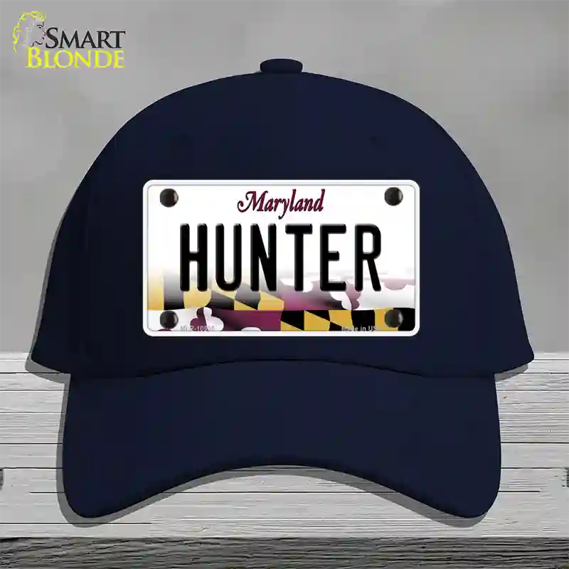 Hunter Maryland Novelty License Plate Hat Cotton / Navy