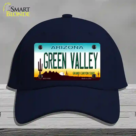 Green Valley Arizona Novelty License Plate Hat Cotton / Navy