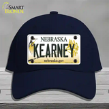 Kearney Nebraska Novelty License Plate Hat Cotton / Navy