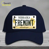 Fremont Nebraska Novelty License Plate Hat Cotton / Navy