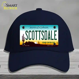 Scottsdale Arizona Novelty License Plate Hat Cotton / Navy