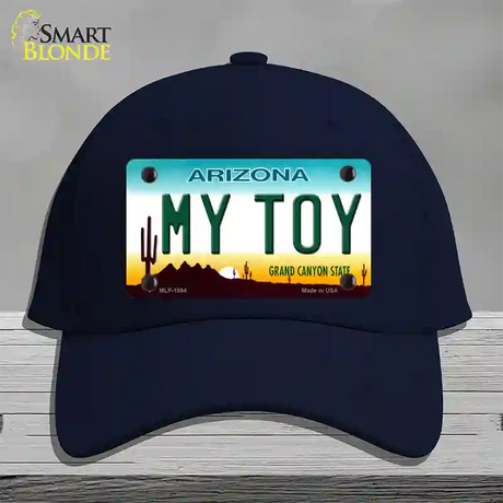 My Toy Arizona Novelty License Plate Hat Cotton / Navy