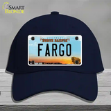 Fargo North Dakota Novelty License Plate Hat Cotton / Navy