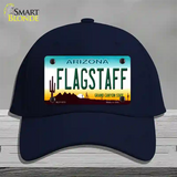 Flagstaff Arizona Novelty License Plate Hat Cotton / Navy