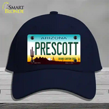 Prescott Arizona Novelty License Plate Hat Cotton / Navy