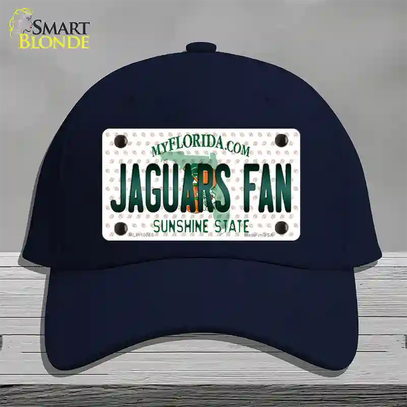 Jaguars Fan Florida Novelty License Plate Hat Cotton / Navy