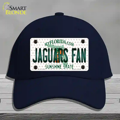 Jaguars Fan Florida Novelty License Plate Hat Cotton / Navy