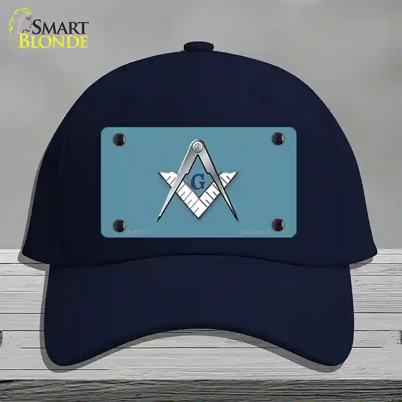 Masons Logo Novelty License Plate Hat Cotton / Navy