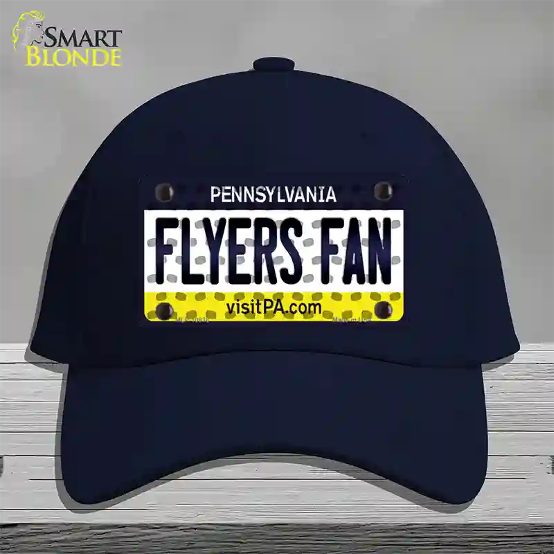 Flyers Fan Pennsylvania Novelty License Plate Hat Cotton / Navy