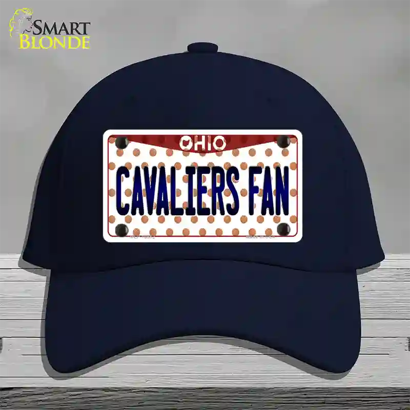 Cavaliers Fan Ohio Novelty License Plate Hat Cotton / Navy