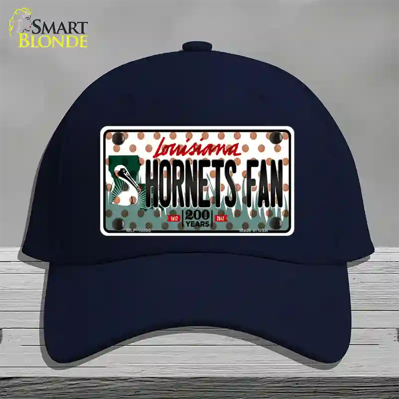 Pelicans Fan Louisiana Novelty License Plate Hat Cotton / Navy