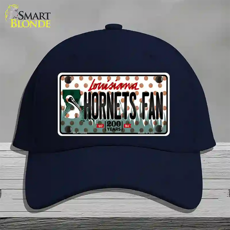 Pelicans Fan Louisiana Novelty License Plate Hat Cotton / Navy