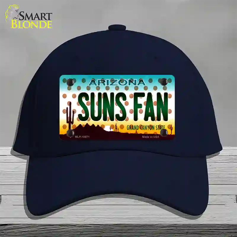 Arizona Suns Fan Novelty License Plate Hat Cotton / Navy