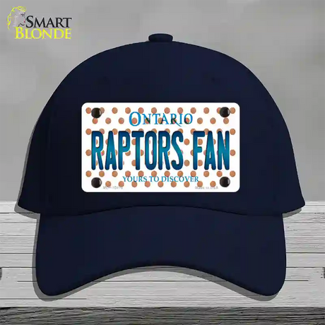 Raptors Fan Ontanio Novelty License Plate Hat Cotton / Navy