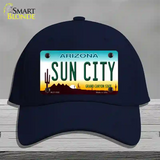 Sun City Arizona Novelty License Plate Hat Cotton / Navy