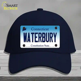 Waterbury Connecticut Novelty License Plate Hat Cotton / Navy