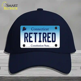 Retired Connecticut Novelty License Plate Hat Cotton / Navy