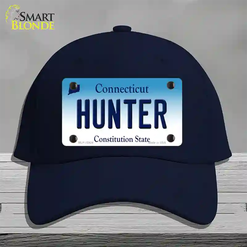 Hunter Connecticut Novelty License Plate Hat Cotton / Navy