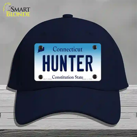 Hunter Connecticut Novelty License Plate Hat Cotton / Navy