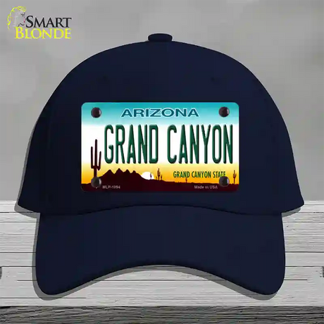 Grand Canyon Arizona Novelty License Plate Hat Cotton / Navy