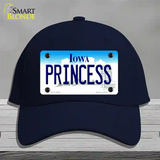 Princess Iowa Novelty License Plate Hat Cotton / Navy