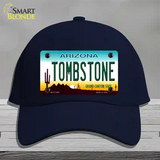 Tombstone Arizona Novelty License Plate Hat Cotton / Navy