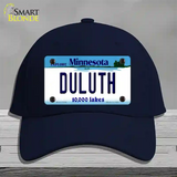 Duluth Minnesota State Novelty License Plate Hat Cotton / Navy