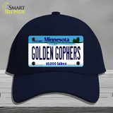 Golden Gophers Minnesota State Novelty License Plate Hat Cotton / Navy