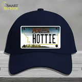 Hottie Montana State Novelty License Plate Hat Cotton / Navy