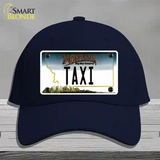 Taxi Montana State Novelty License Plate Hat Cotton / Navy