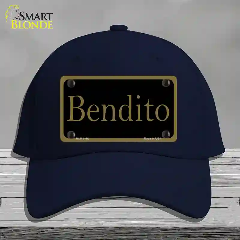 Bendito Novelty License Plate Hat Cotton / Navy