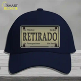 Retirado Novelty License Plate Hat Cotton / Navy