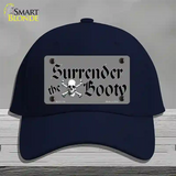 Surrender The Booty Novelty License Plate Hat Cotton / Navy